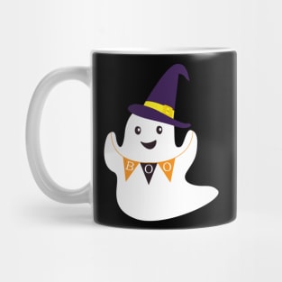 Boo Cute Ghost - Happy Halloween Mug